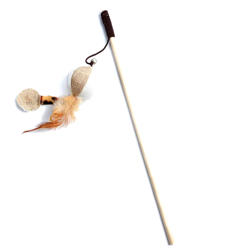Interactive Cat Toys Hjvvr 5PCS Cat Wand Toy Refills - Feather & Bell Attachments With Insect Design For Interactive Play Interactive Cat Toy Replacements Interactive Cat Toys Hjvvr 5PCS Cat Wand Toy Refills - Feather & Bell Attachments With Insect Design For Interactive Play Interactive Cat Toy Replacements