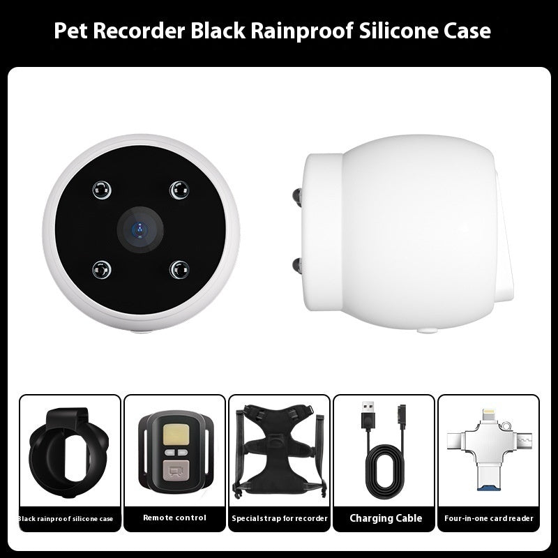Pet Tracker Collar Dogs And Cats  Recording Camera-5