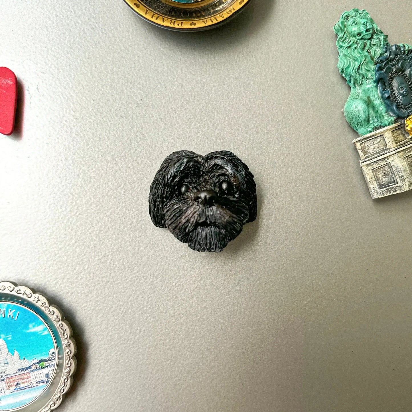 Personalize 3D Pet Portrait Refrigerator Magnet Pet Custom Dog Head Decoration Custom Pet Gift Pet Christmas Pet Lover Gift